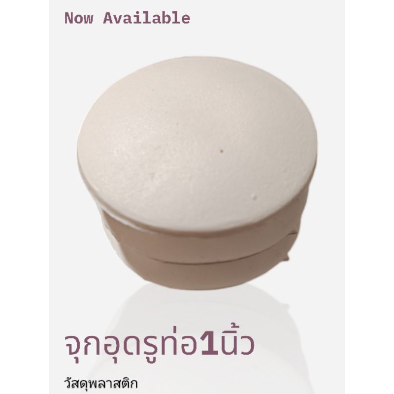 ฝาปิดท่อกลม จุกอุดรูใน1นิ้ว