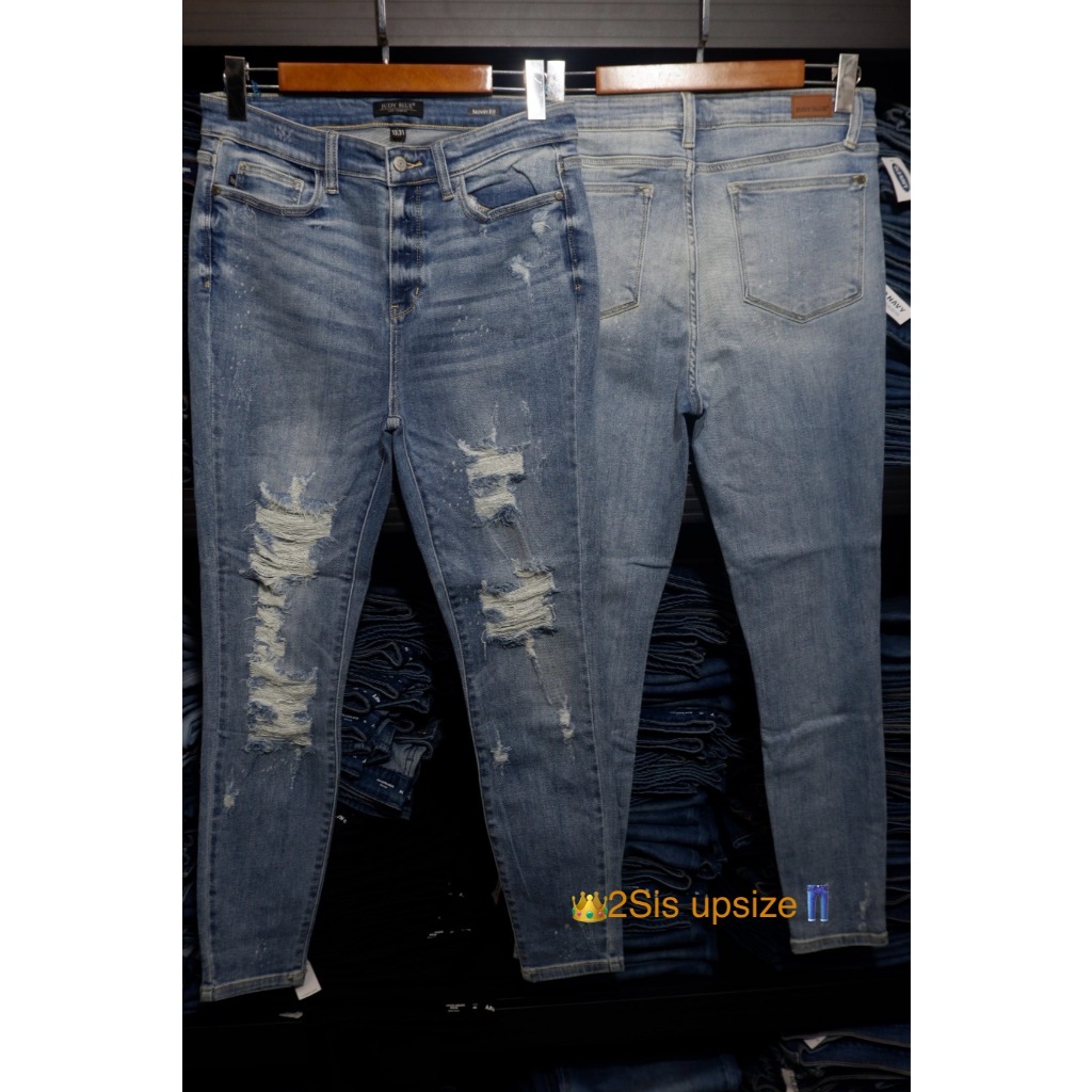 2Sis upsize กางเกวยีส JUDY BLUE SUPER-SKINNY