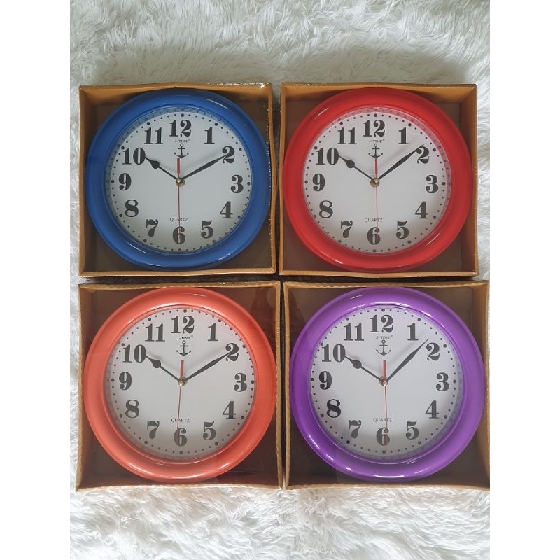 นาฬิกาแขวนผนัง J-Time รุ่น JW-5011 ขนาด 11 นิ้ว (เลือกสีได้)