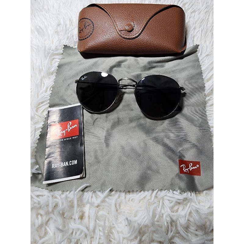 RAYBAN แท้ 100% ROUND METAL -RB3447 9229B1 แท้ 100%