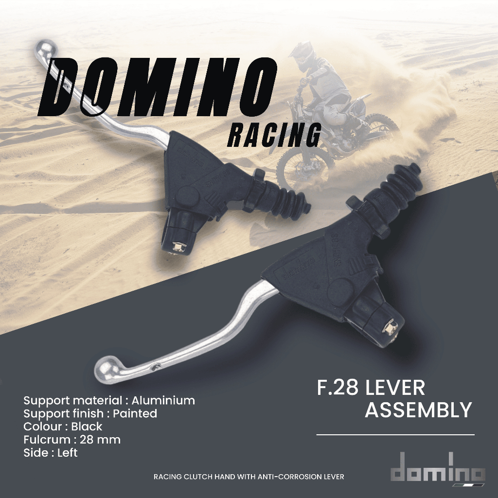 มือครัซ Domino Racing with Anticorodal levers F.28 LEVER ASSEMBLY สำหรับ KTM