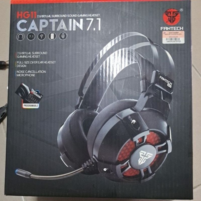 หูฟัง FANTECH HG11 CAPTAIN7.1