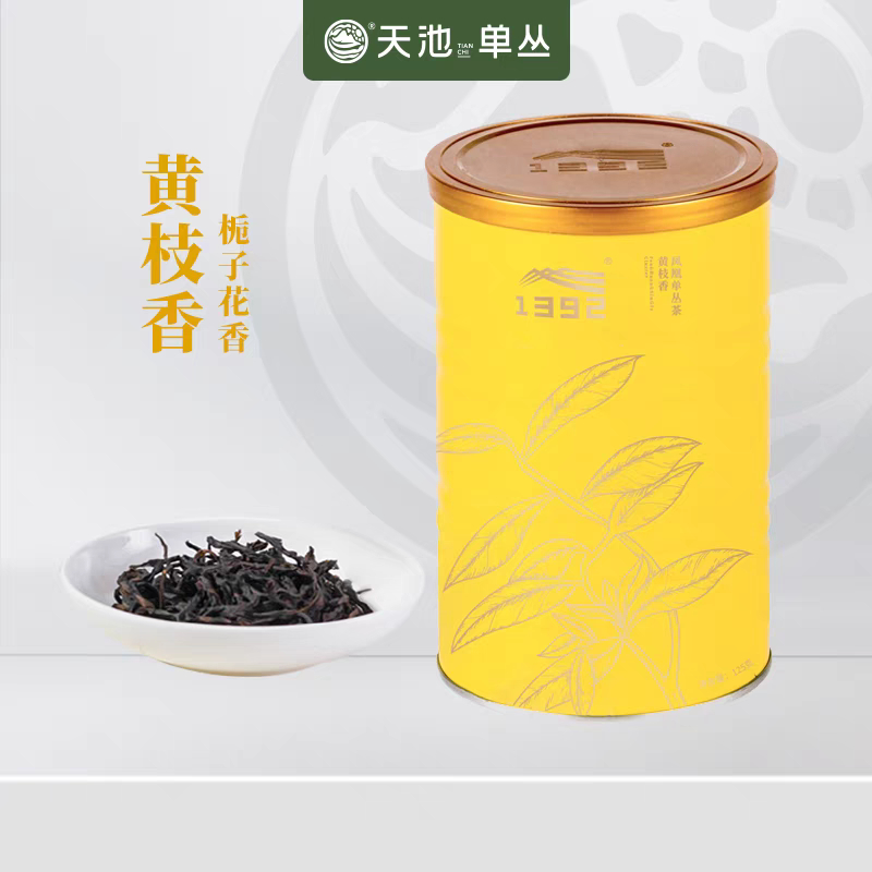 ชาอู่หลง เฟิ่งหวงตันฉง TianChi 天池 | Dancong 单丛 เหลือง Yellow Gardenia - Huang Zhi Xiang 黄枝香 125 กรัม