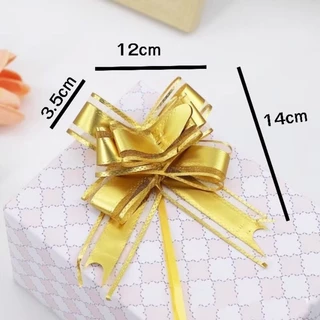 1แพ็คมี10ดอก28฿ริบบิ้นรูดแบบดึง ริบบิ้น สำหรับตกแต่งงาน งานวันเกิด วันวาเลนไทน์ DIYขนาด30mmโบว์ติดของขวัญ สำเร็จรูป