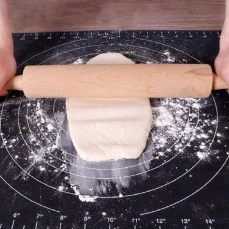 ไม้นวดแป้ง ที่นวดแป้ง เหมาะสำหรับใช้นวดแป้ง ทำขนม ขนาดเหมาะมือ ใช้งานสะดวก ล้างทำความสะอาดง่าย