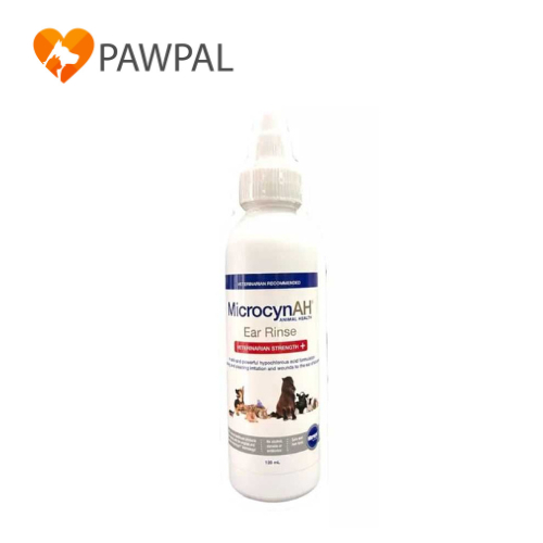 MicrocynAH Ear Rinse 120ml 🔥Exp.2028 น้ำยาทำความสะอาดหู ลดการอักเสบในช่องหู