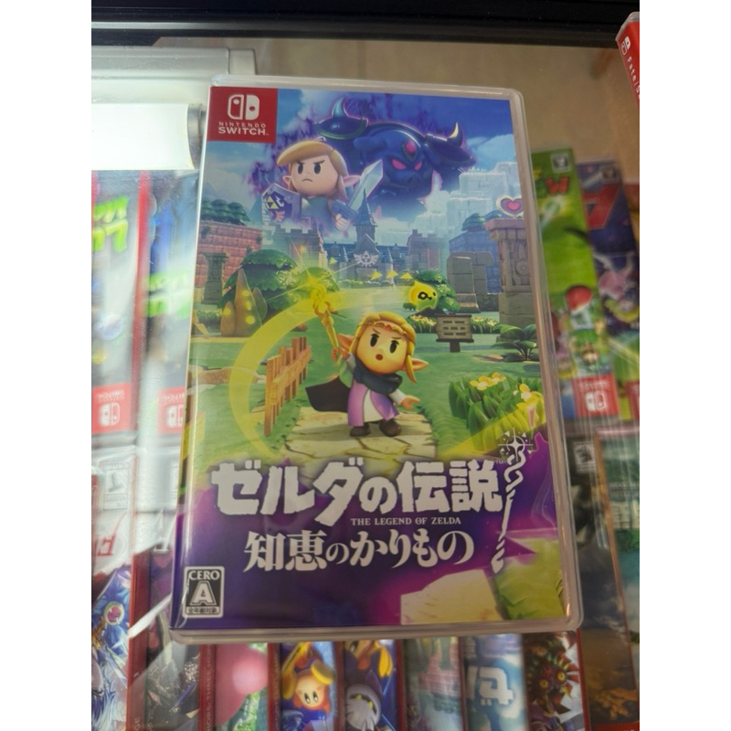 แผ่นสวิตช์มือสอง the legend of zelda echoes of wisdom ภาษาอังกฤษ