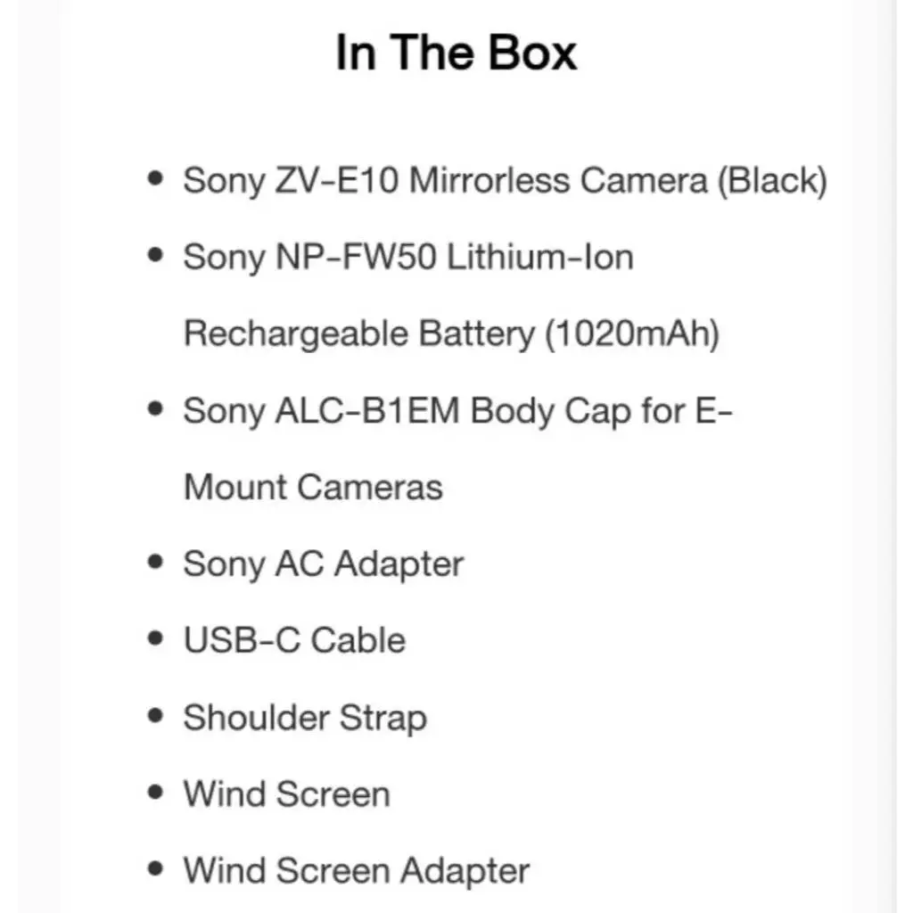 กล้อง SONY ZV E10 thumbnail 4