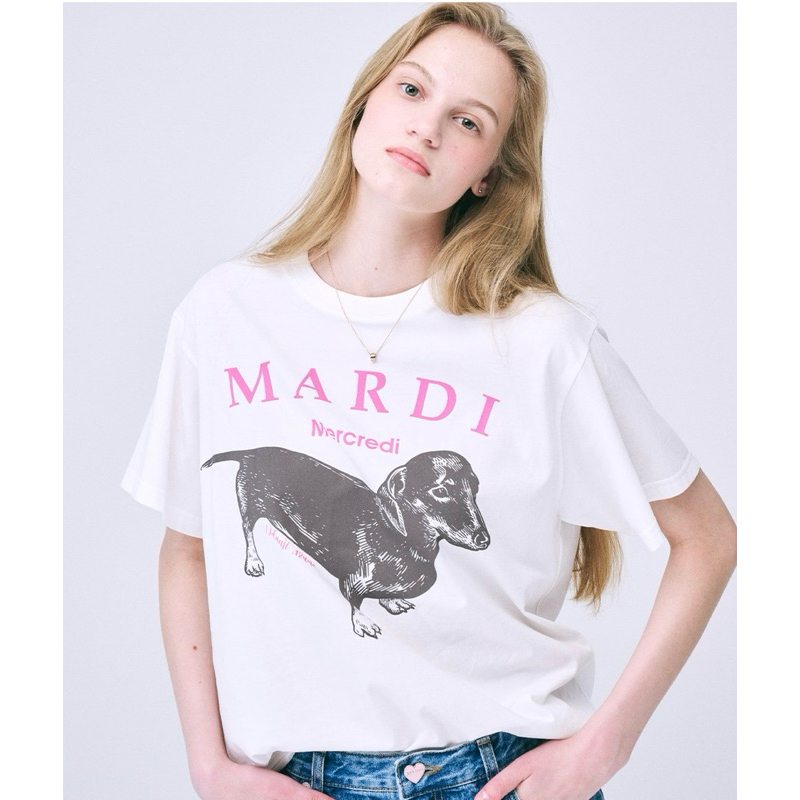 พร้อมส่ง!! MARDI MERCREDI TSHIRT DDANJI