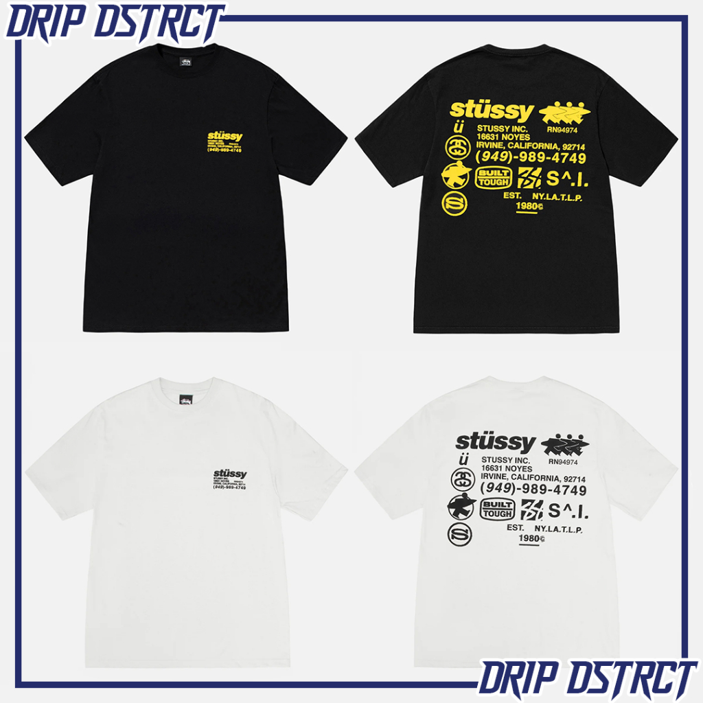 เสื้อยืด Stussy DNA Tee Pigment dyed ของแท้