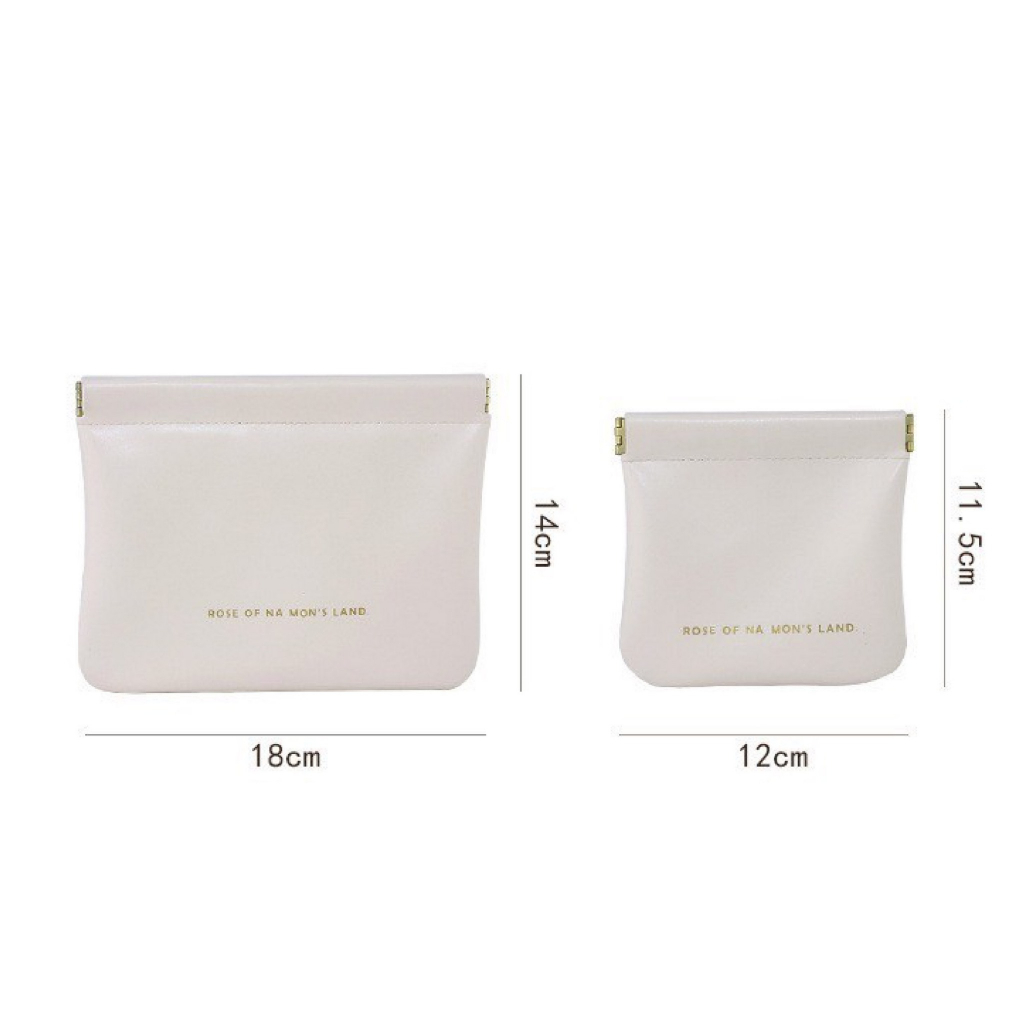 【RABITO สินค้าดี】กระเป๋าหนัง PU ใส่เหรียญ หูฟัง เมมโมรี่การ์ด กันน้ํา ความจุขนาดใหญ่ สําหรับเดินทาง SP1