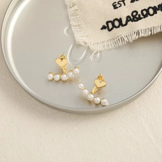 ต่างหู ห้อยมุก สไตล์เกาหลี Sasa Earrings (รหัสER8)