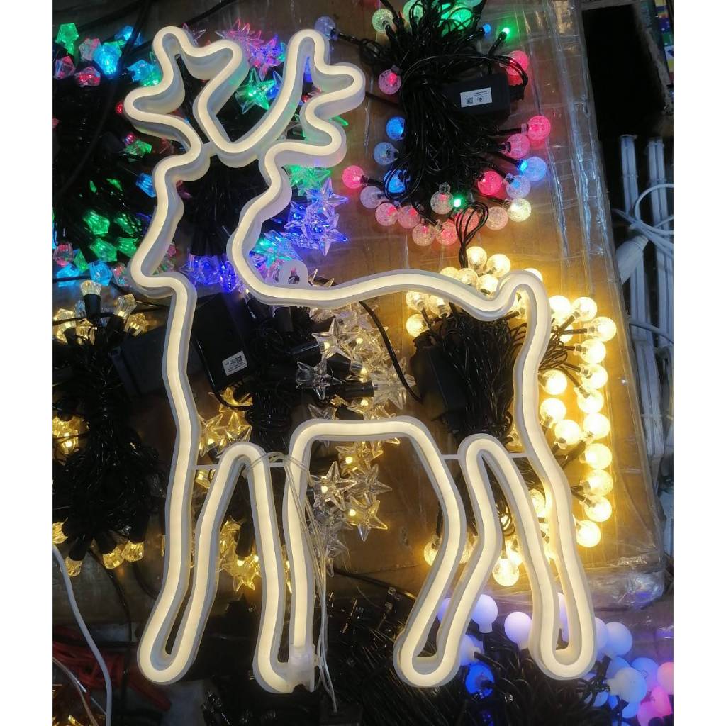 กวาง Neon Flex LED แสงสีวอร์มไว้ท์