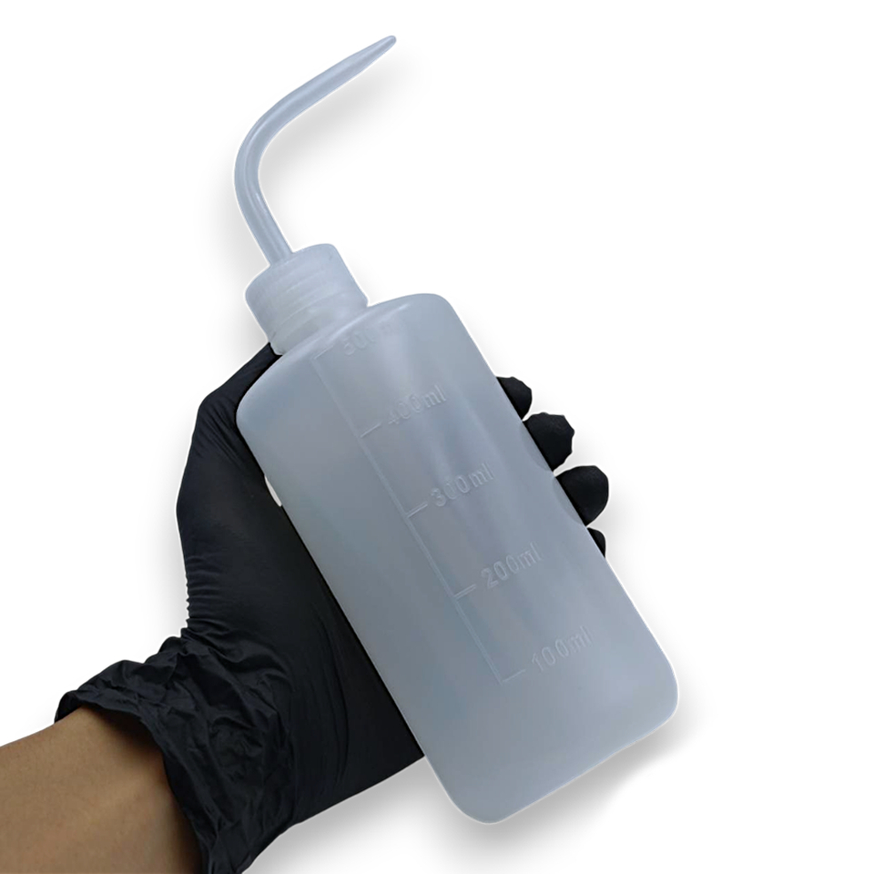 ขวดบีบ 250 ml 500ml ขวดบีบพลาสติกแบบหัวโค้ง 250และ500ml ขวดใส่น้ำ หรือน้ำสบู่