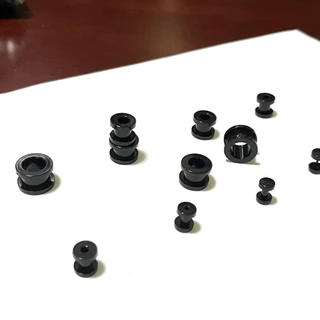 ต่างหูจิวตาไก่1.2mm--25mm1 ชิ้น (1pcs)-พลาสติก
