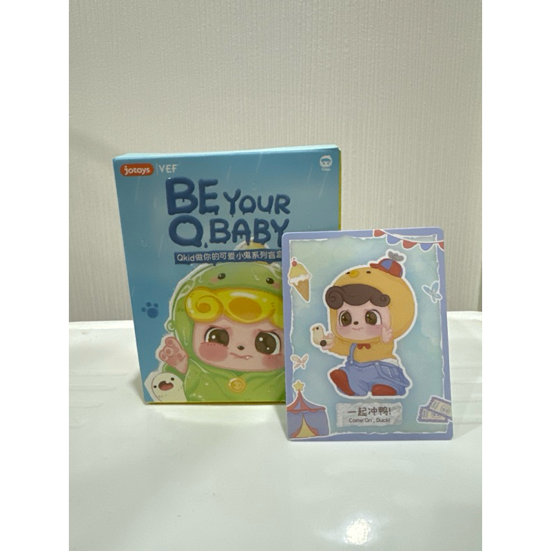 (พร้อมส่ง) Q.Kid Be Your Q Baby แบบเช็คการ์ด