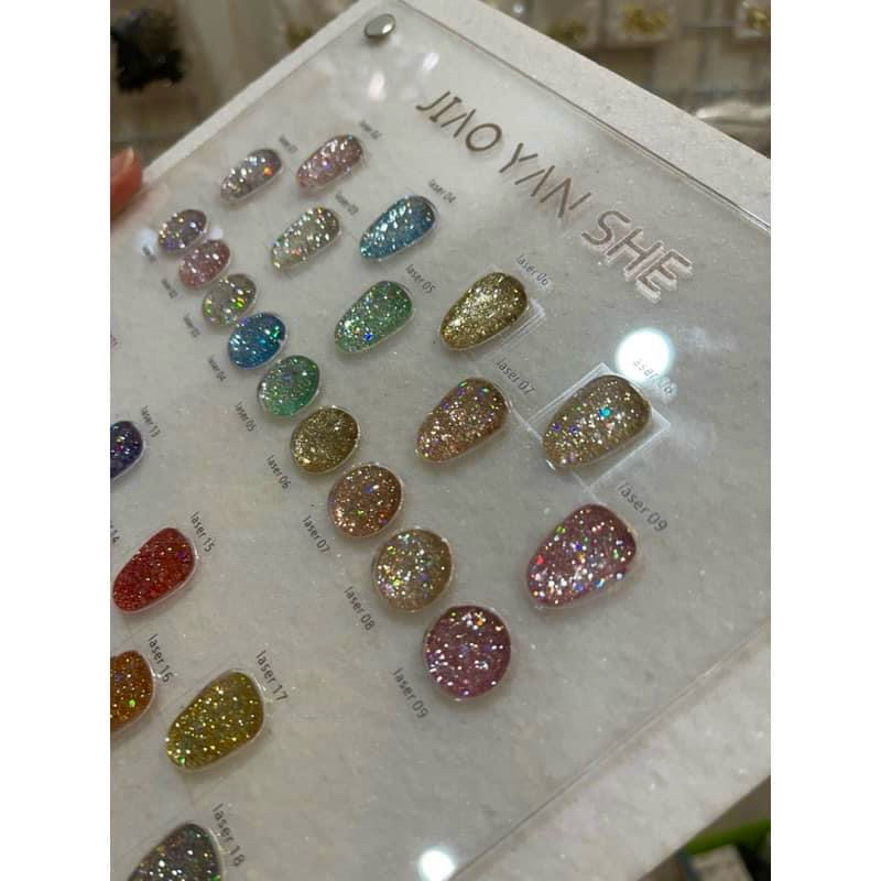 พร้อมส่ง สีกลิสเตอร์ไดมอนด์ รูปที่ 6