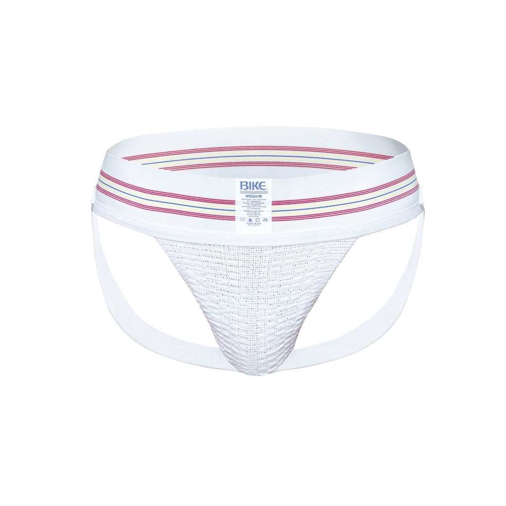 กางเกงในชาย Bike Original #10 Jockstrap BAS306WHT