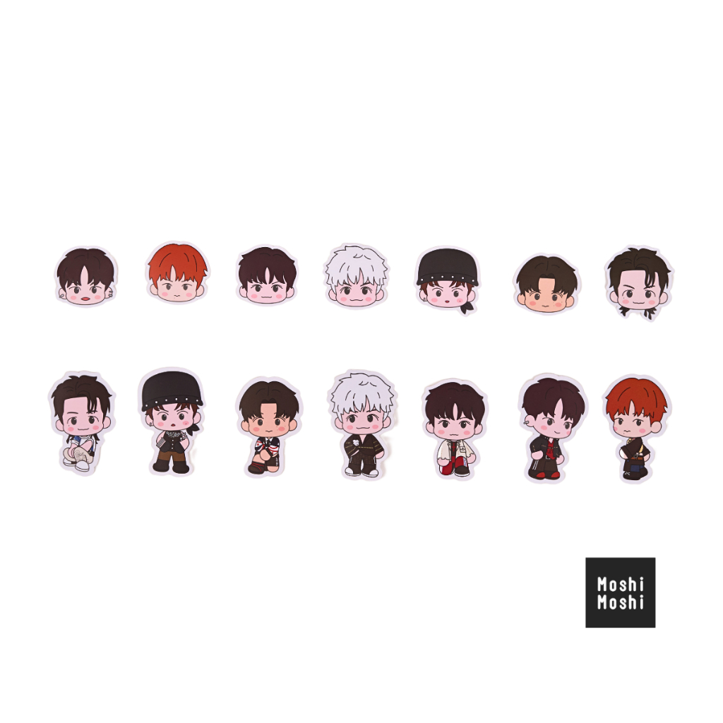 Moshi Moshi x NCT DREAM Removable Sticker (Body, Face) รุ่น 6100004862-4863