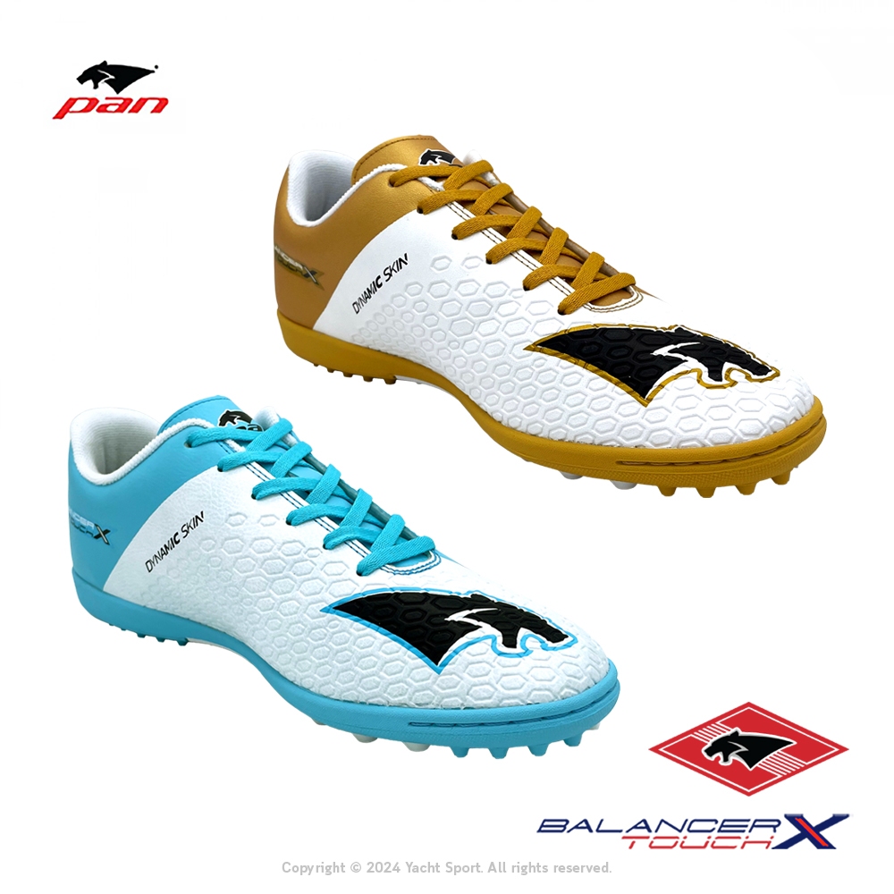 รองเท้าฟุตบอล ร้อยปุ่ม PAN รุ่น BALANCER TOUCH X 2023 TURF รหัส PF153B/3T/6P