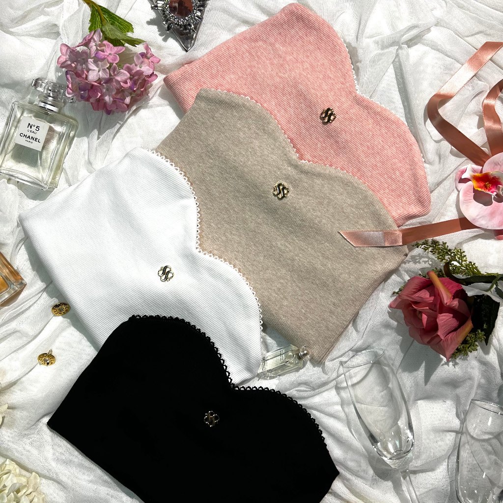 Carene Luxurious Tube Top - เกาะอกผ้าร่อง (มีพลัสไซส์)