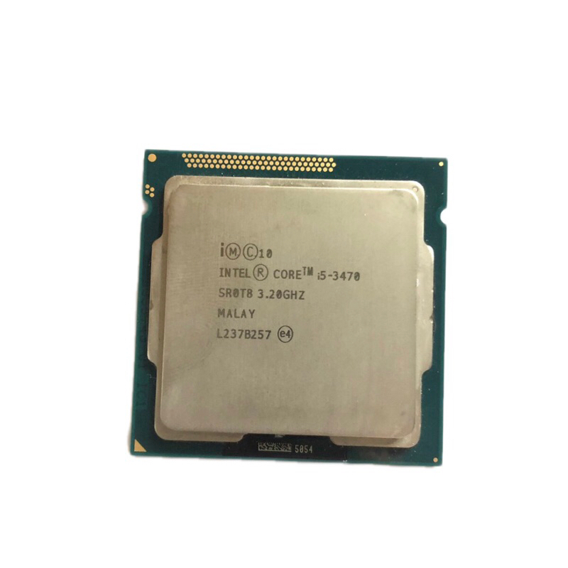 ซีพียู CPU Intel Core i5-3470 3.2 GHz 4คอ4เทรด 77W LGA 1155 ฟรีซิลิโคน1ซอง i5 3470
