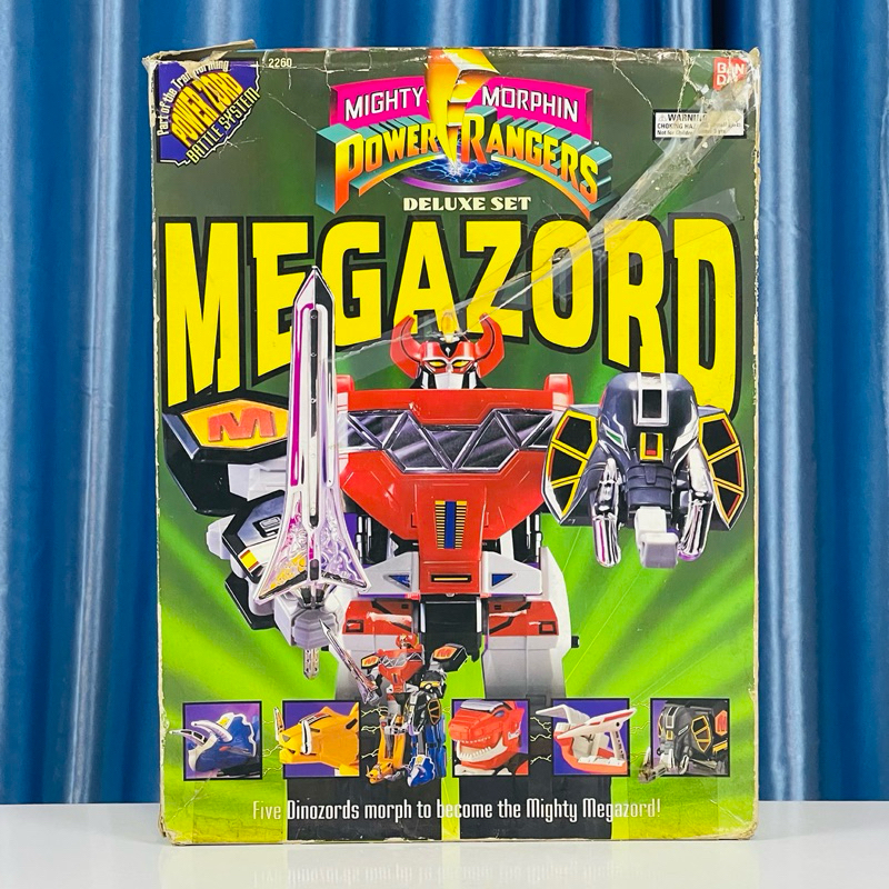 DX Daizyujin Megazord Ver.Power Ranger (หุ่นยนต์เมก้าซอร์ด ไดจูจิน ของเล่น จากซีรี่ย์ ขบวนการไดโนเสา