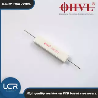 OHVL R.Resistor SQP 2.0-47Ohm 20W. รีซิสเตอร์ ตัวต้านทาน High quality resistor on PCB based crossovers