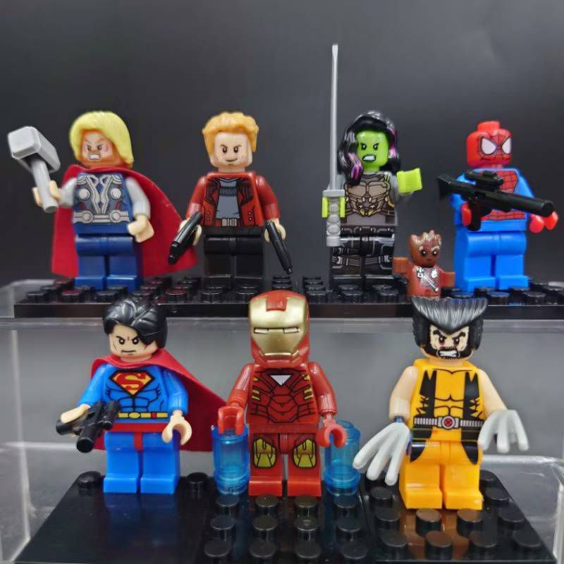 ชิ้นละ 15 บาท💥😮 เลโก้ Marvel & DC ขนาด 5 Cm มีแบบสินค้าเข้ามาเรื่อยๆ พร้อมส่งทันที ราคาถูก มีน้อย งานสวยมากๆ