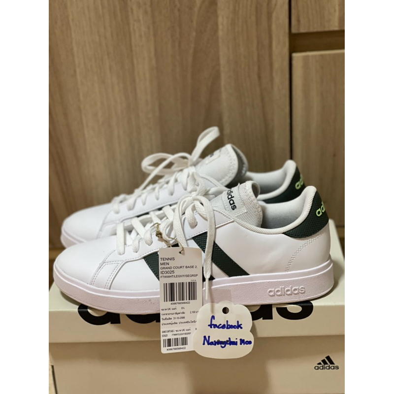 ขออนุญาตส่งต่อ : adidas Tennis & Lifestyle GRAND COURT 2.0 SHOES Men White GW9204.👟