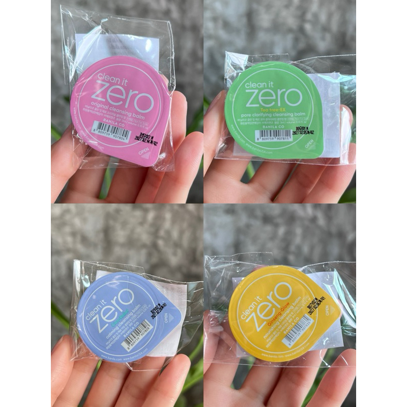 เทสเตอร์ คลีนซิ่ง บาล์ม Banila co ขนาด 3ml.