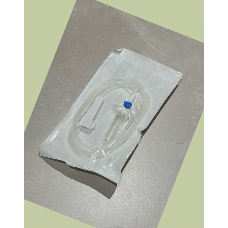 IV set 20 drops สายน้ำเกลือ