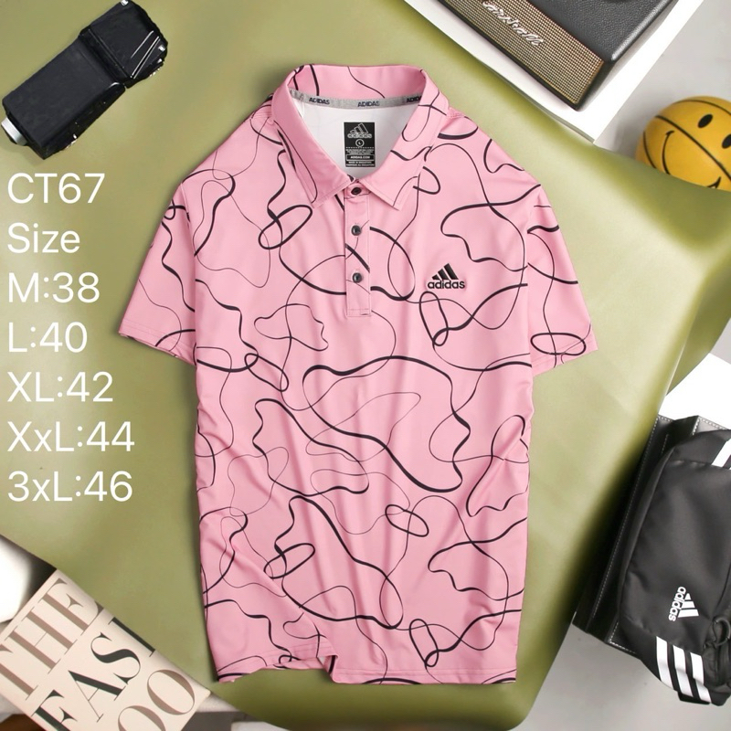 เสื้อโปโลผู้ชาย คอปกแขนสั้น ตีกอล์ฟ ใส่ลำลอง polo man LA1