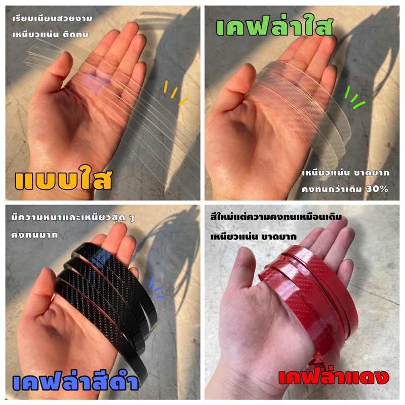 เทปกันปริเปิดรองเท้าฟุตบอล(กว้าง1.2xยาว7cm)