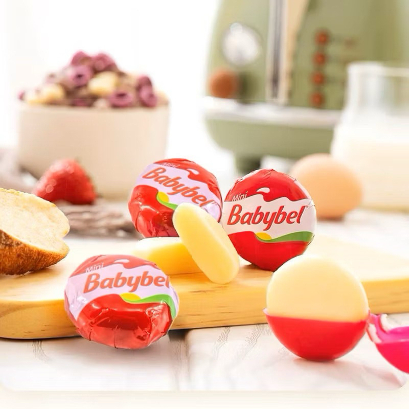 ♦️พร้อมส่ง♦️ชีส มินิเบบี้เบลชีส ขนาด 110 กรัม Mini Babybel Cheese 🧀🧀