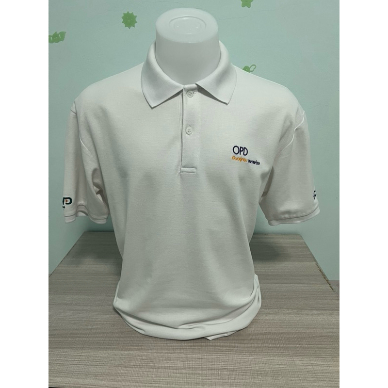 เสื้อโปโล ประกัน OPD ไซส์ xxl อก 44 ผ้ามือ✌️