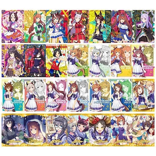 Uma Musume Pretty Derby Twin ชุด1,2,3 ของแท้ ของใหม่ในซีนๆนอกมีริ้วรอย