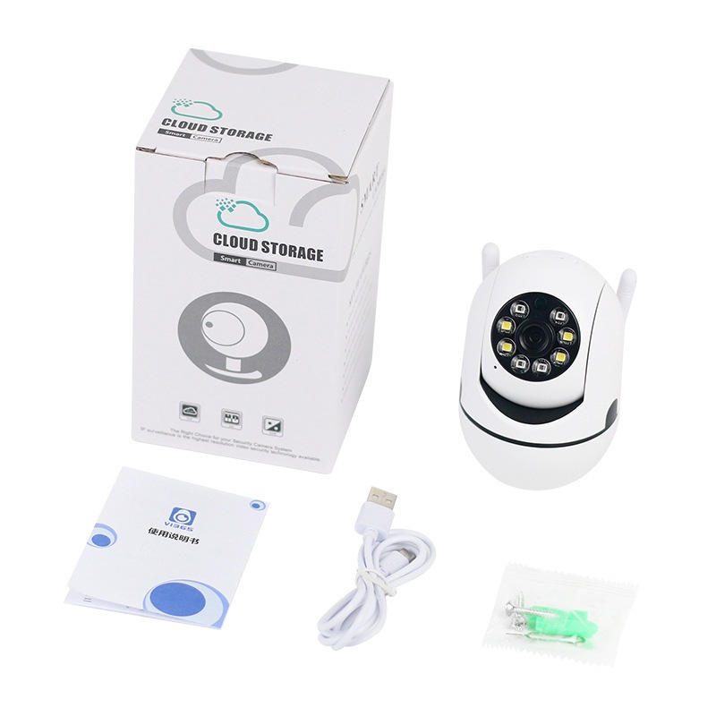 5G กล้องวงจรปิด กล้องวงจรปิดไร้สาย WiFI Full HD 4MP กล้องวงจร IP Camera 4.0ล้านพิกเซล Auto Tracking APP:VI365