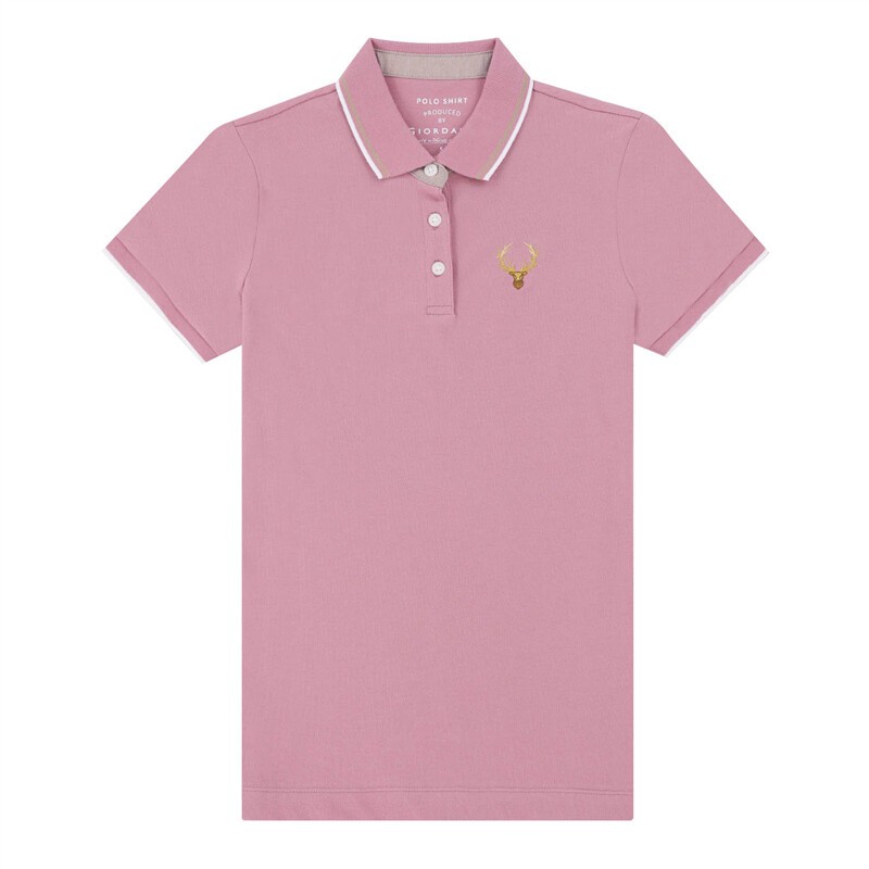 GIORDANO เสื้อโปโลผู้หญิง Women's Slim Fit Polo 05310262.1