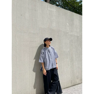 Checked blouse เสื้อคอจีน ลายสก็อต