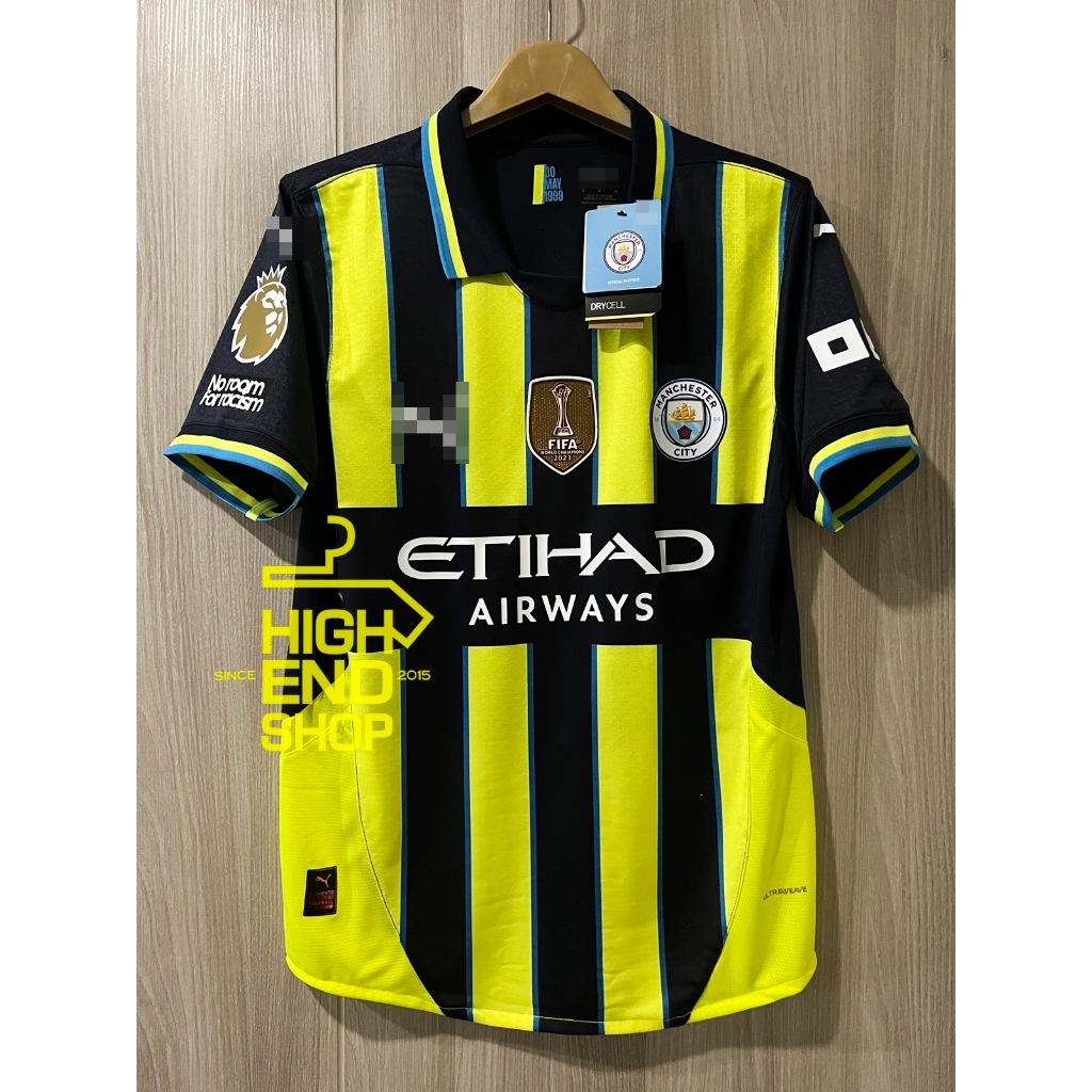 ใหม่ล่าสุด!! 2024/25 เสื้อบอล เกรด Player แมนซิตี้ Away เยือน เสื้อเปล่า หรือ พร้อมอามและเบอร์ชื่อ