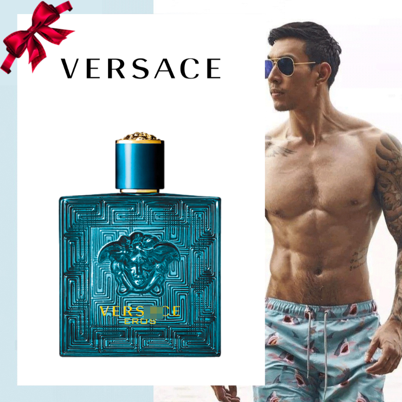 🔥ขายดี🔥Versace Eros Pour Homme EDT Eros Flame EDP 100ML Eros Perfume For Men Perfume กล่องซีล