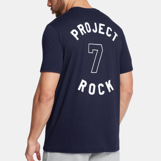 เสื้อยืด Under Armour Project Rock Brahma Bull Short Sleeve เสื้อยืด UA สินค้าแท้ 100%