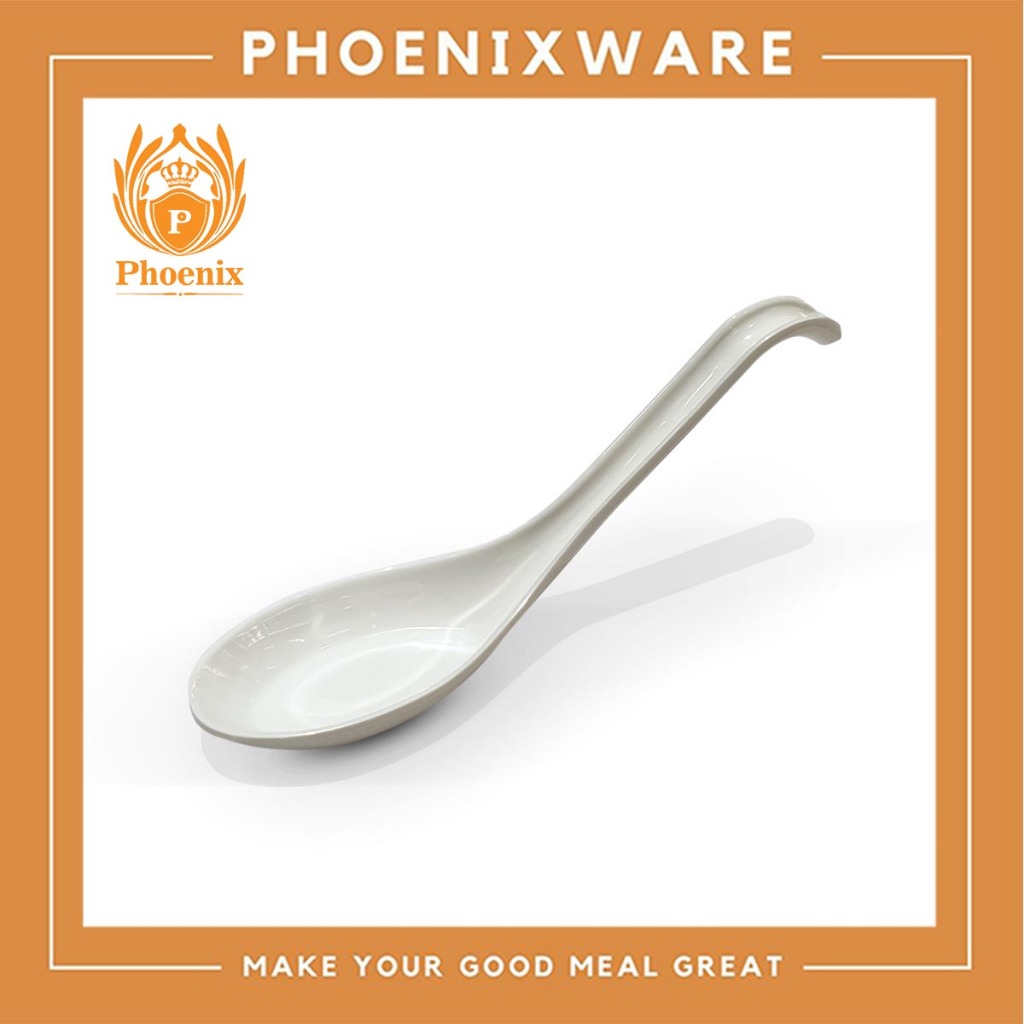 ช้อนเมลามีนด้ามยาว 6.5 นิ้ว Phoenix E0002