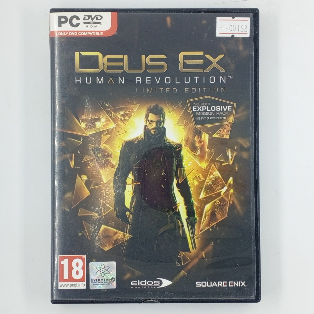 [00163] DEUS EX : HUMAN REVOLUTION (TH)(PC)(USED) แผ่นเกมแท้ มือสอง !!