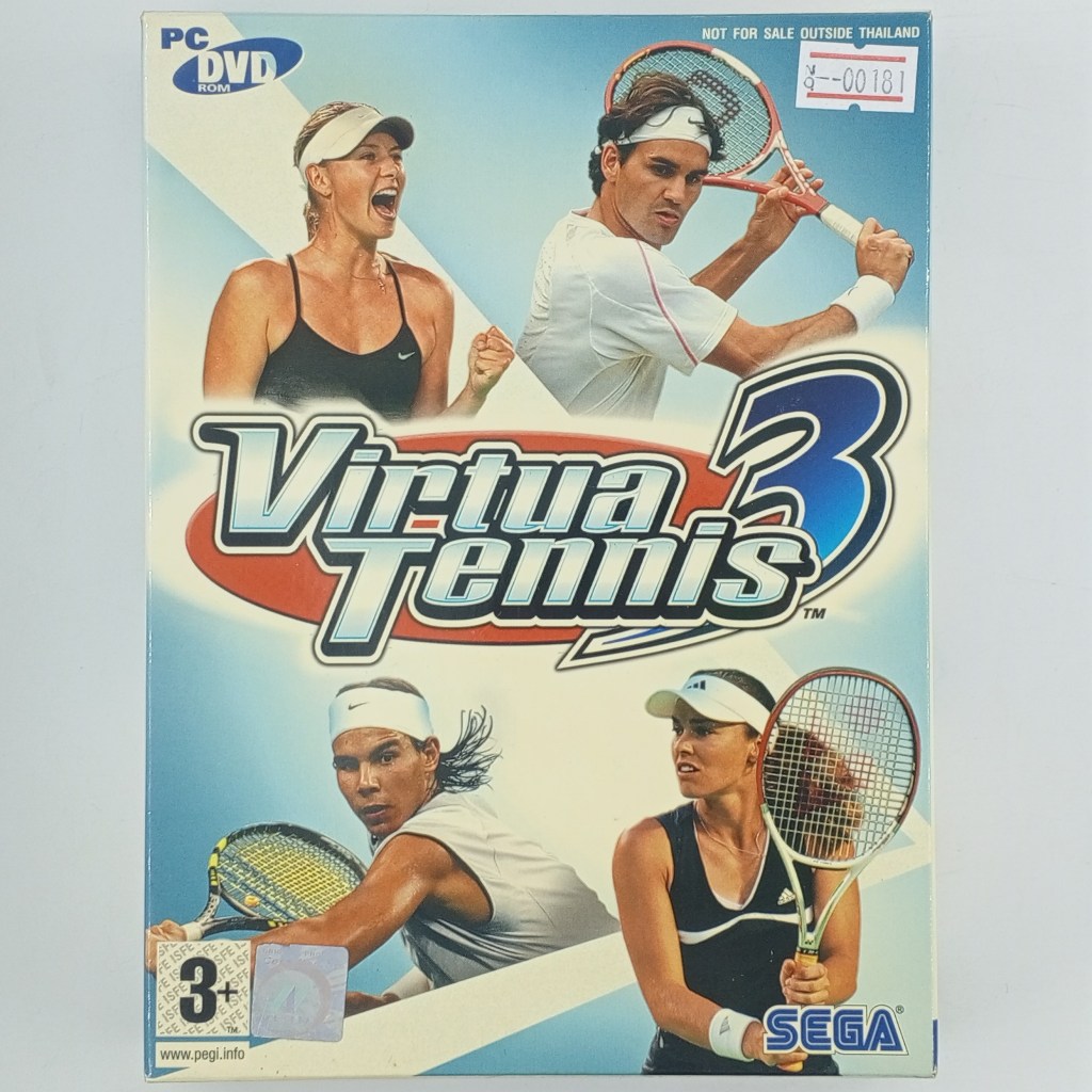 [00181] VIRTUA TENNIS (TH)(PC)(USED) แผ่นเกมแท้ มือสอง !!