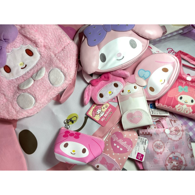 กระเป๋า Mymelody รวมกระเป๋า Sanrio กระเป๋ากุญแจ กระเป๋าชอปปิ้ง และอื่นๆ พร้อมส่ง