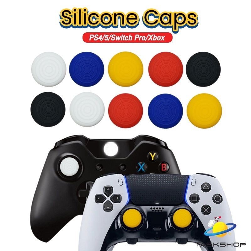 (1 ชิ้น)🎮ปุ่มยาง / จุกยาง / ซิลิโคน สำหรับ Joy Con PS4/PS5/Switch Pro/Xbox