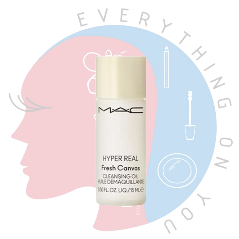 [พร้อมส่ง] *ขนาดทดลอง* MAC Hyper Real Fresh Canvas Cleansing Oil 15 ml