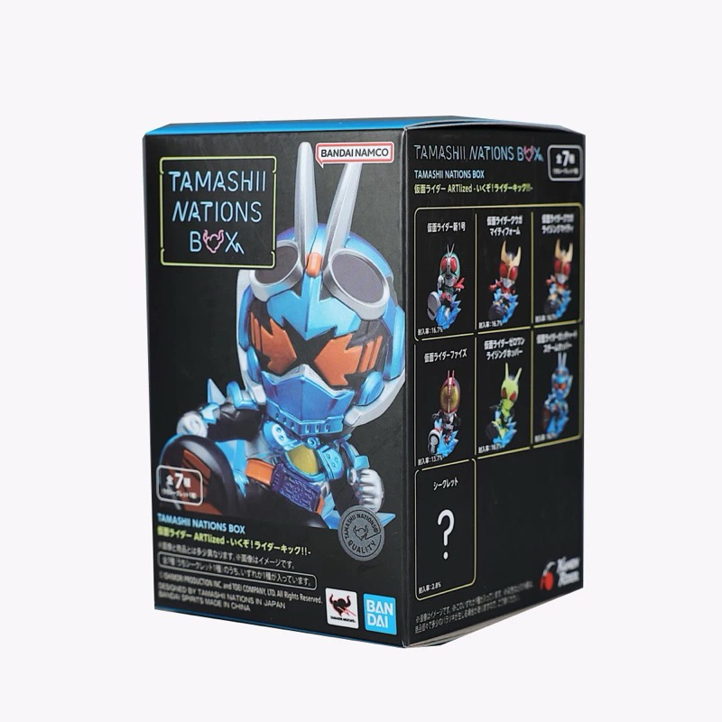 (พร้อมส่ง)Tamashii Nations Box Kamen Rider Artlized Rider Kick ลิขสิทธิ์แท้